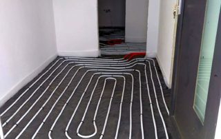 Teplovodné podlahové kúrenie – montáž
